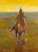 Scout, Silent Warrior of the Plains by Jim Carkhuff, Fine Art, Painting, Native American