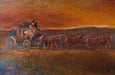 Long Ride Home by Jim Carkhuff, Fine Art, Painting, Western