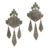 Hand Stamped Dangle Earrings, Jewelry, Earrings, Native