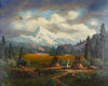 Mt. Hood by Heinie Hartwig, Fine Art, Painting, Native American