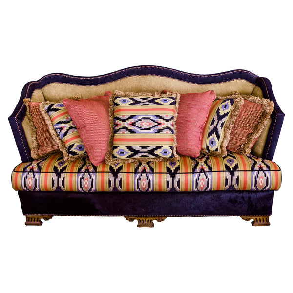 Southwestern Style Couch, Furnishings, Furniture, Couch
