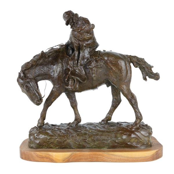 "Early Arrival" Bronze by Robert Scriver, Fine Art, Bronze, Limited