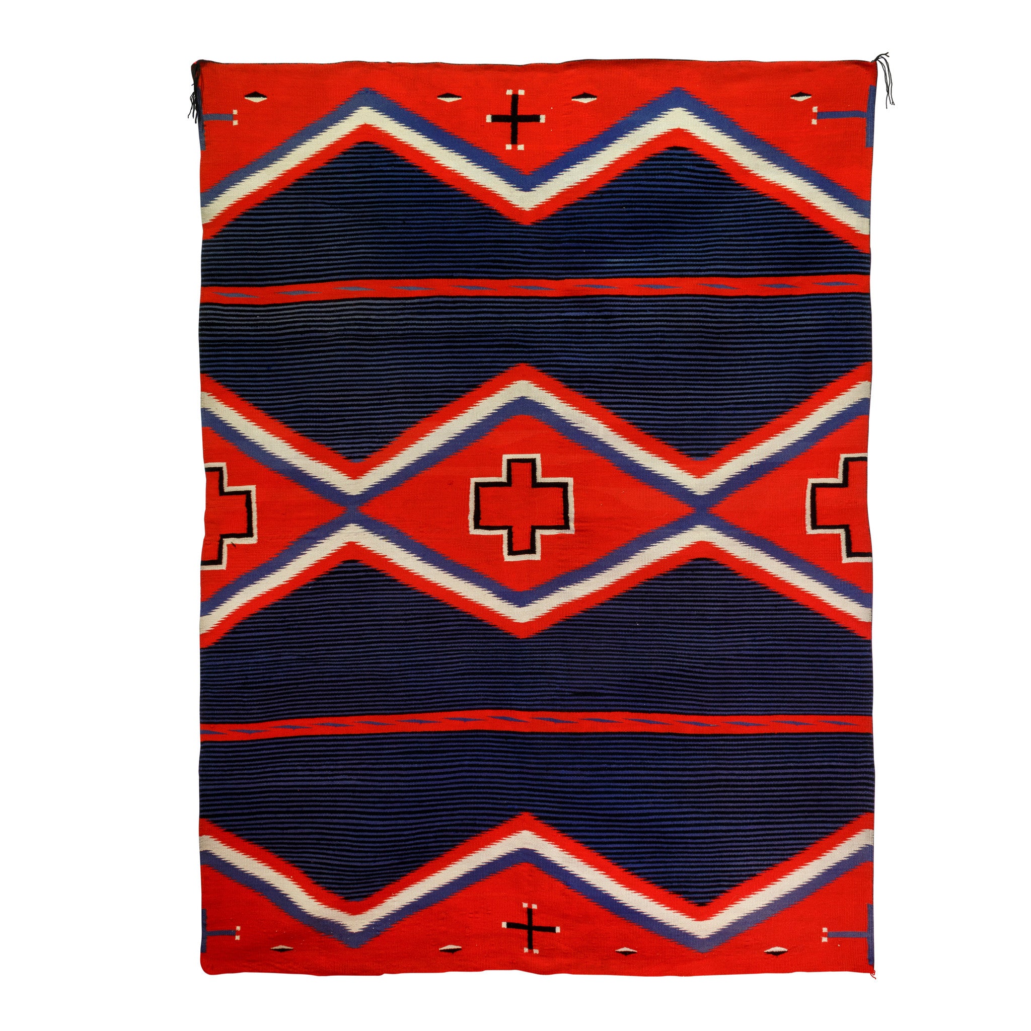 Germantown Moki Blanket, Native, Weaving, Blanket