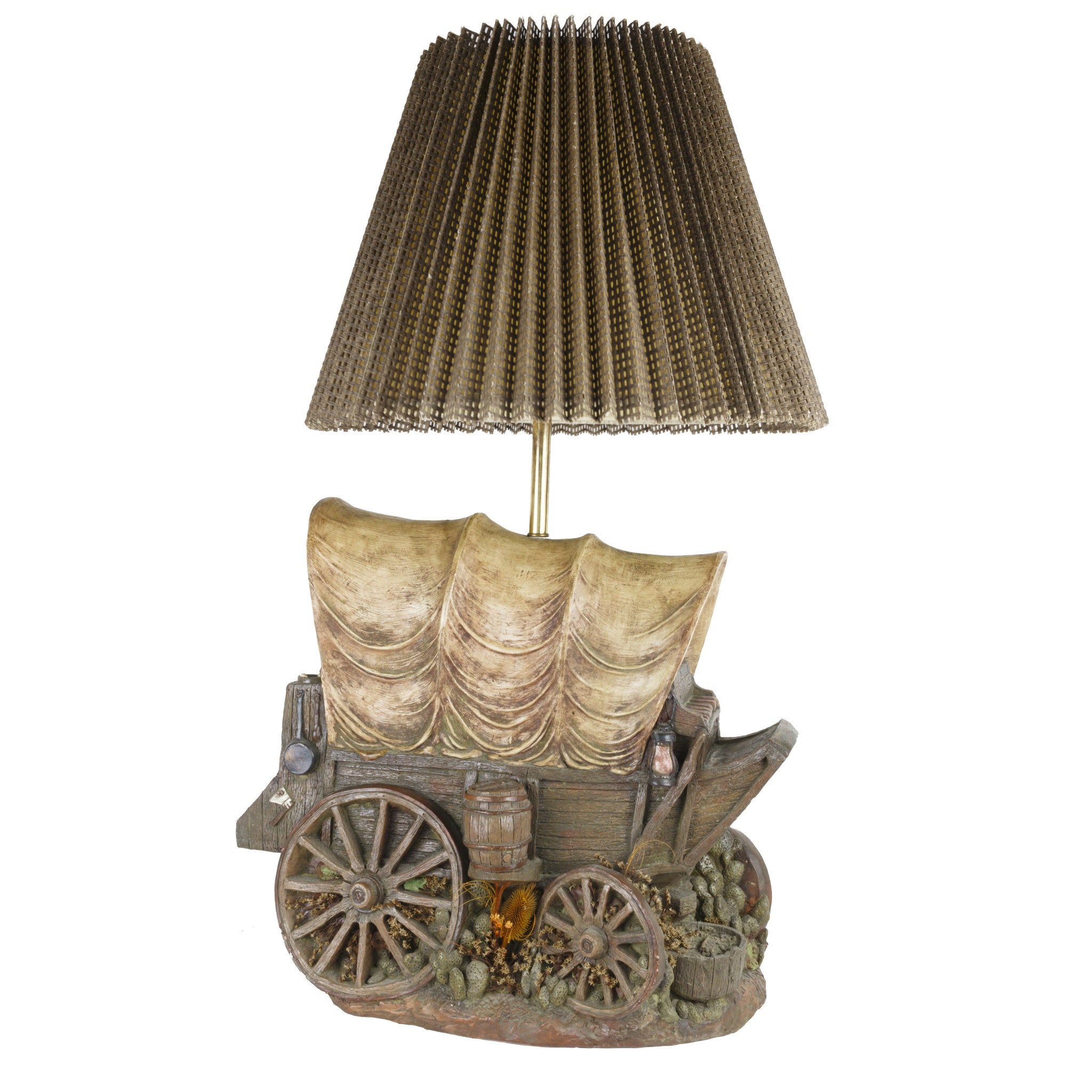 Chuck Wagon Table Lamp, Furnishings, Lighting, Table Lamp