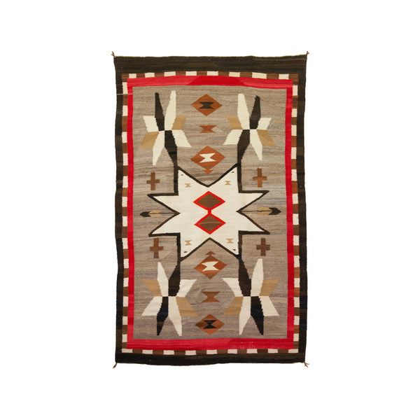 Navajo Crystal Weaving, Native, Weaving, Floor Rug