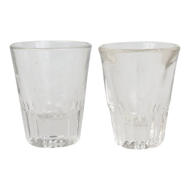 Two Vintage Shot Glasses, Furnishings, Barware, Liquor Related