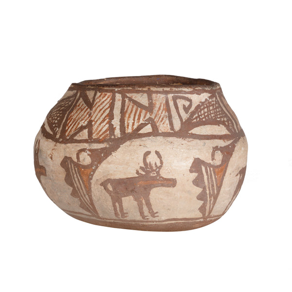 Zuni Pictorial Pottery, Native, Pottery, Historic