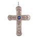 Large Cross Pendant with Lapis, Jewelry, Necklace, Native
