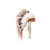 Assiniboine Style Bonnet, Native, Head Piece, Headdress