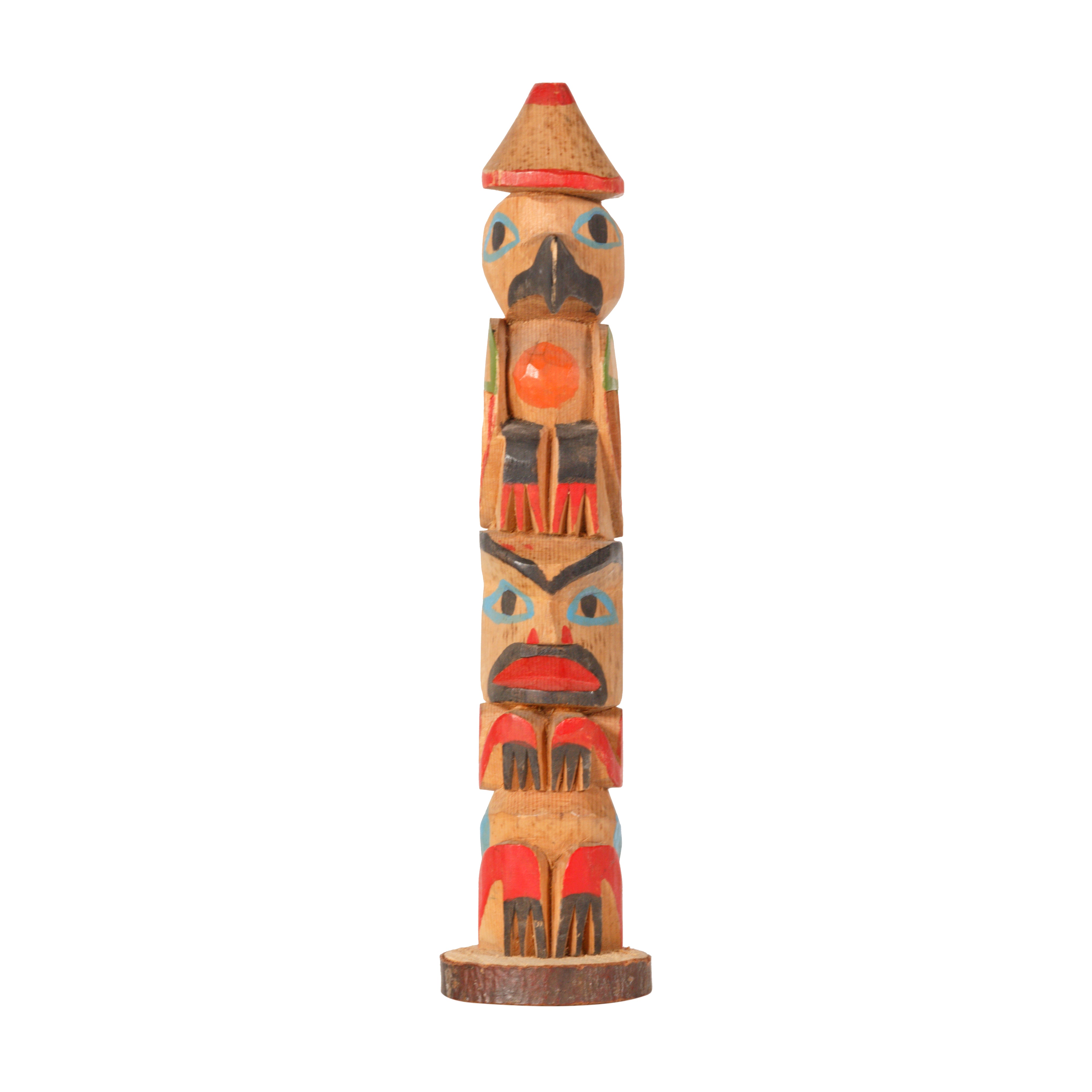 Two-figure Ditidaht/Nuu-chah-nulth Totem