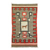 Horse Pictorial Weaving, Native, Weaving, Wall Hanging