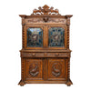 Bavarian Oak Hutch, Furnishings, Furniture, Cabinet