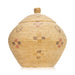 Alaskan Eskimo Lidded Basket, Native, Basketry, Vertical