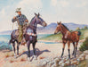 Cowboy and Colt by Daniel Cody Muller, Fine Art, Painting, Western