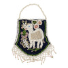 Whimsy Pouch with Lamb, Native, Beadwork, Whimsy