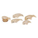 Inuit Walrus Ivory Whales, Native, Carving, Ivory