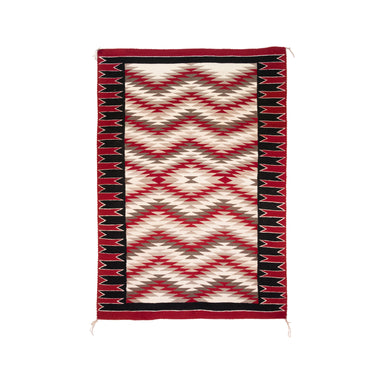 Navajo Ganado Dazzler, Native, Weaving, Floor Rug