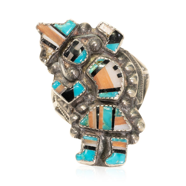 Zuni Dancer Ring, Jewelry, Ring, Native