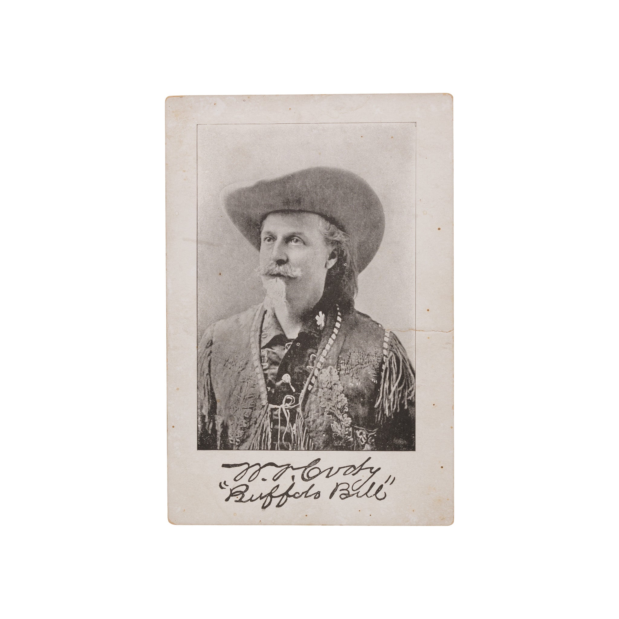 "Buffalo Bill" Cody Cabinet Card, Fine Art, Photography, Other