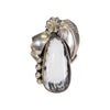 White Buffalo Leaf Ring, Jewelry, Ring, Native