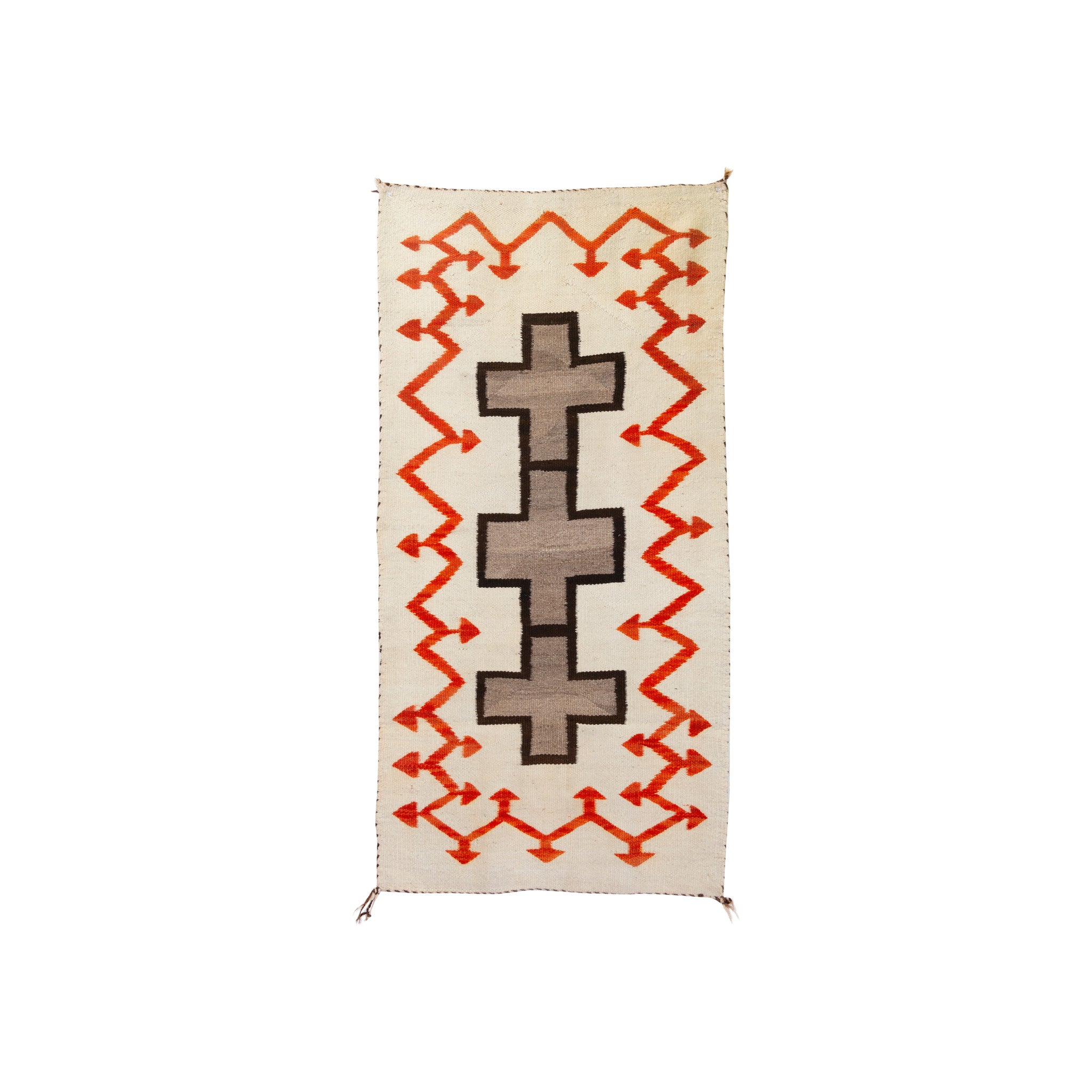 Old Style Navajo Crystal, Native, Weaving, Floor Rug