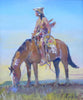 Sentinel of the Plains by Jim Carkhuff, Fine Art, Painting, Western