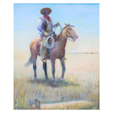 "Adios Amigo" by Jim Carkhuff, Fine Art, Painting, Western