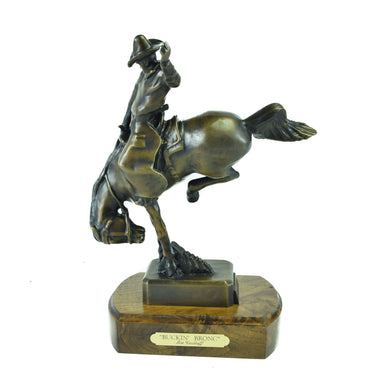 Buckin' Bronc by Jim Carkhuff, Fine Art, Bronze, Limited