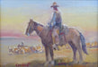 Trail Drive by Jim Carkhuff, Fine Art, Painting, Western