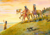 "Promised Land" by Jim Carkhuff, Fine Art, Painting, Native American