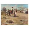 The Doolins Rode By by Ron Crooks, Fine Art, Painting, Western