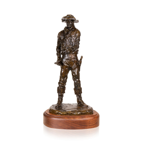 "The Outlaw" Bronze by Robert Scriver, Fine Art, Bronze, Limited