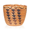 Klickitat/Snoquamie Basket, Native, Basketry, Vertical