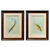 Pair of Hooked Fish Watercolors by William B. Gillette