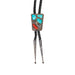 Turquoise and Coral Bolo, Jewelry, Bolo Necktie, Native