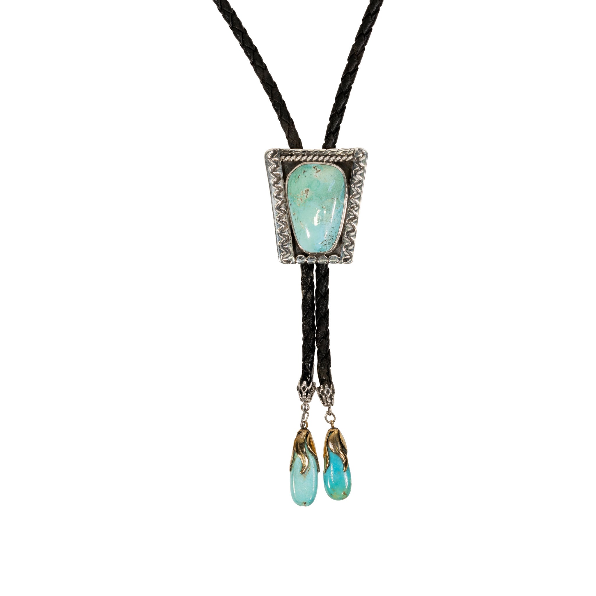 Carlan Turquoise Bolo, Jewelry, Bolo Necktie, Native