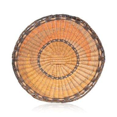 Hopi Wicker Plate, Native, Basketry, Plate