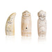 Eskimo Billikens, Native, Carving, Ivory