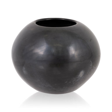 Maria Poveka Martinez Black Ware Bowl, Native, Pottery, Historic