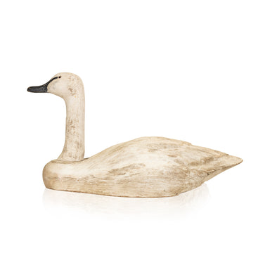 Folk Art Swan Carving, Sporting Goods, Hunting, Waterfowl Decoy