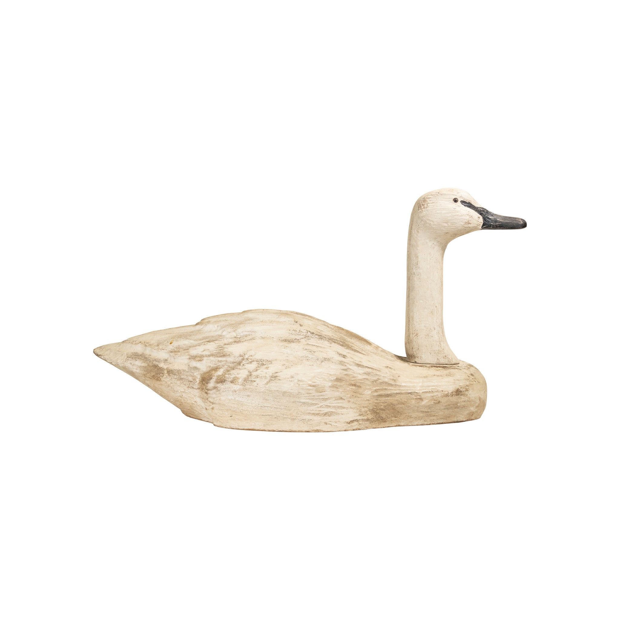 Folk Art Swan Carving