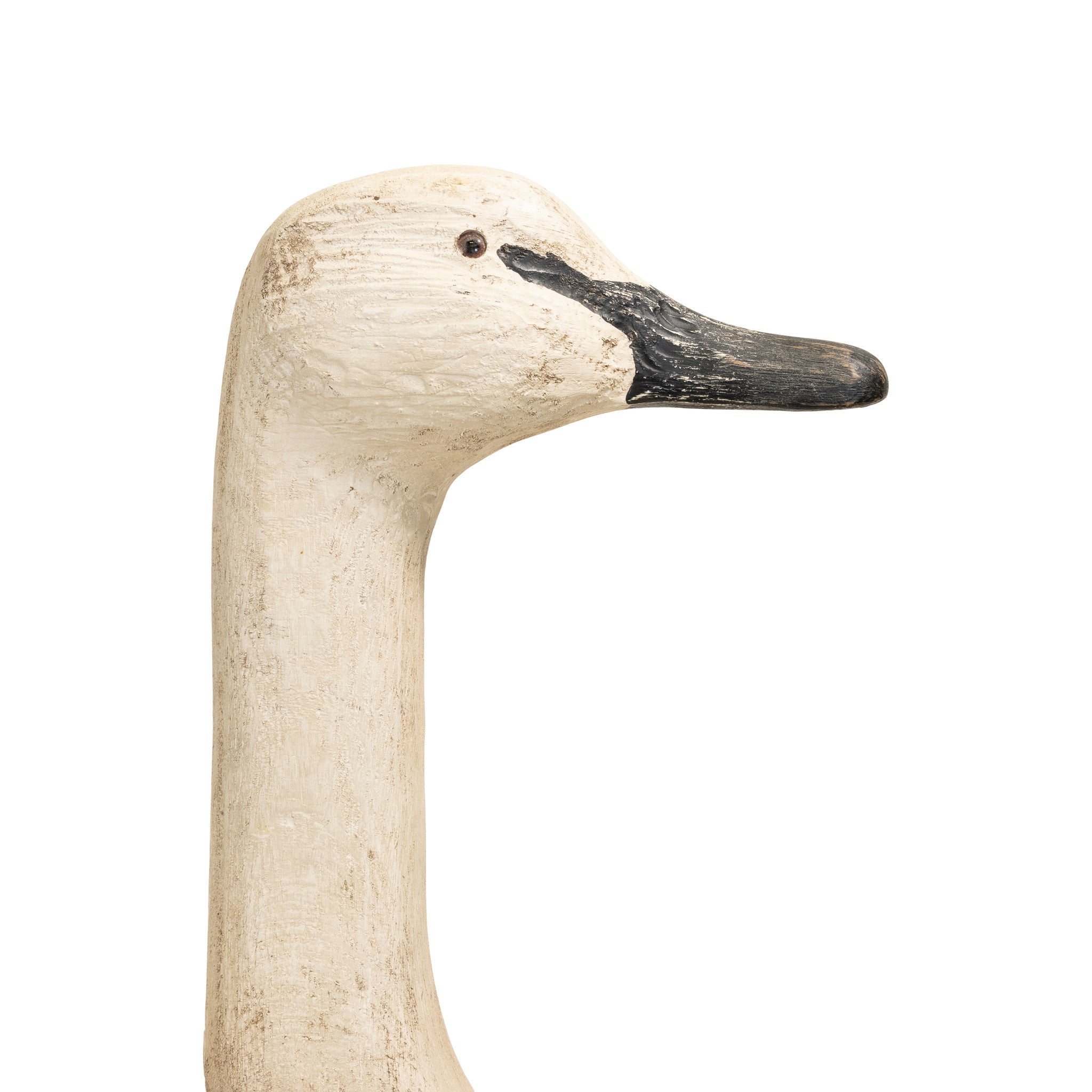 Folk Art Swan Carving
