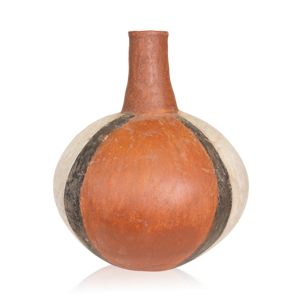 Quapaw Bottle, Native, Pottery, Historic