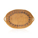Salish Imbricated Tray, Native, Basketry, Plate