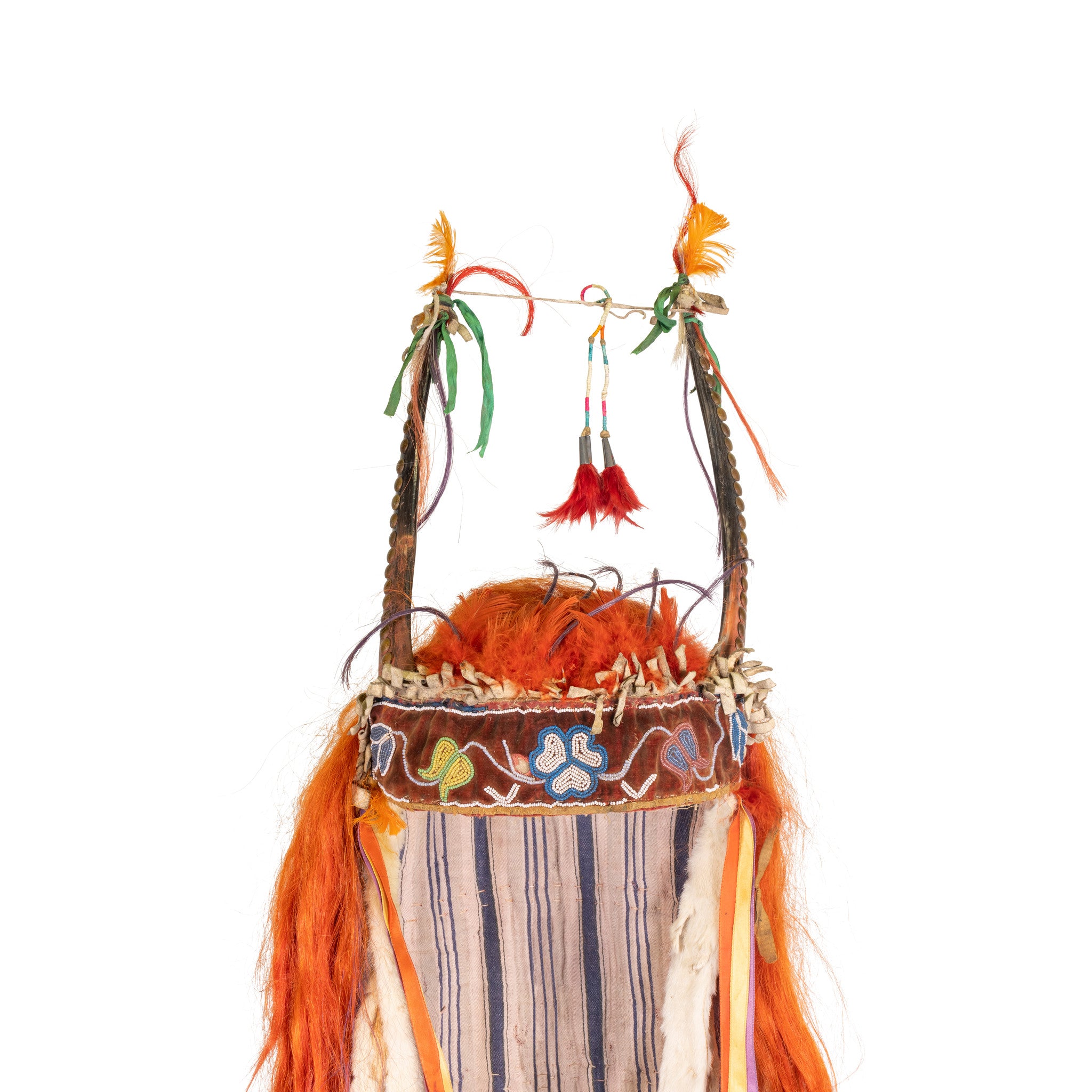 Blackfeet Split Horn Headdress