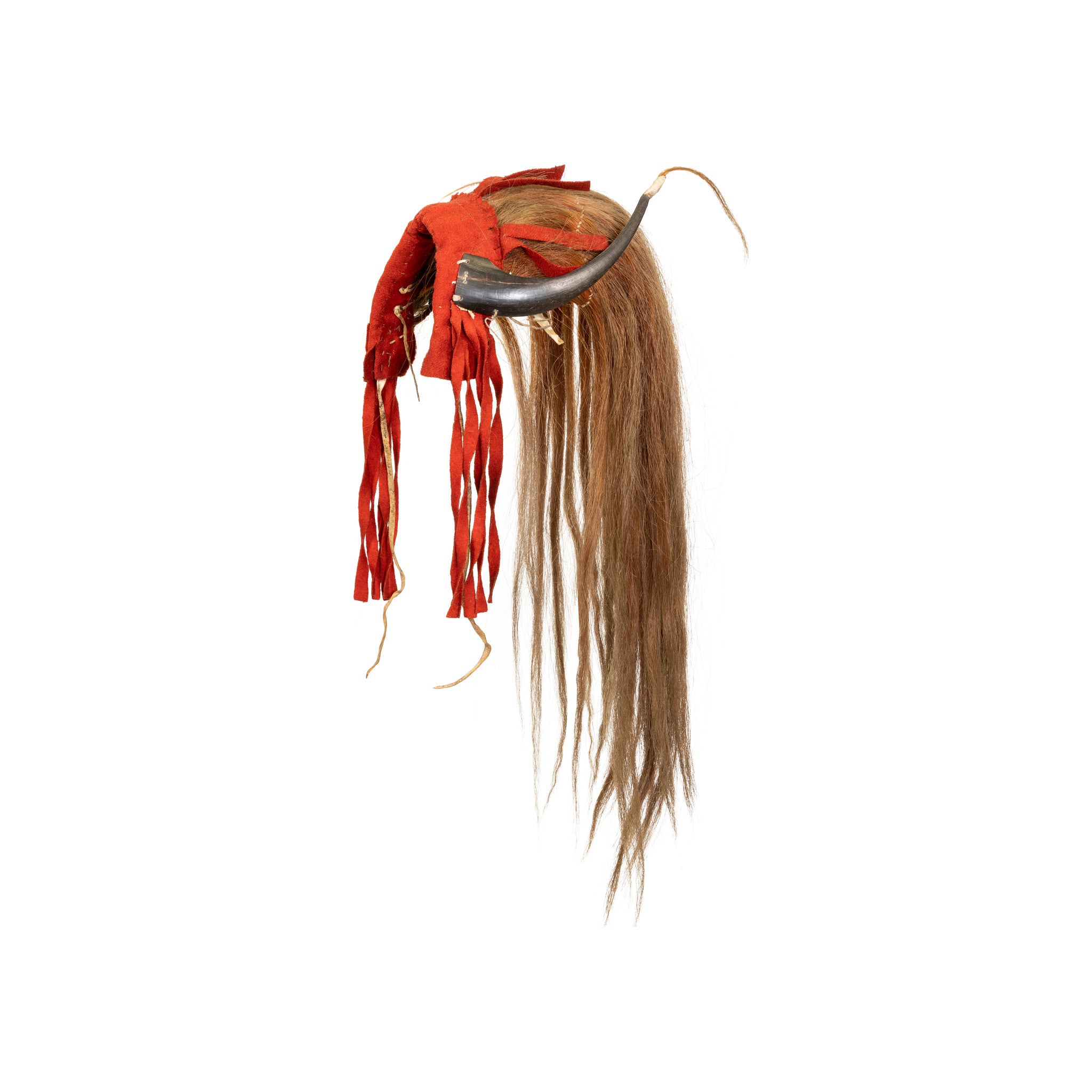 Prairie Split Horn Headdress