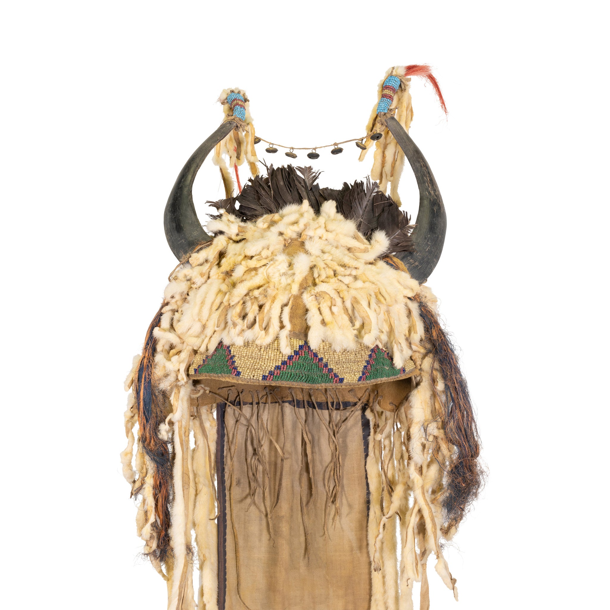 Sioux Split Horn Headdress