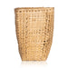 Winnebago Ash Splint Basket, Native, Basketry, Vertical