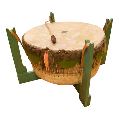 Ojibwe Pow Wow Drum, Native, Music Instrument, Drum