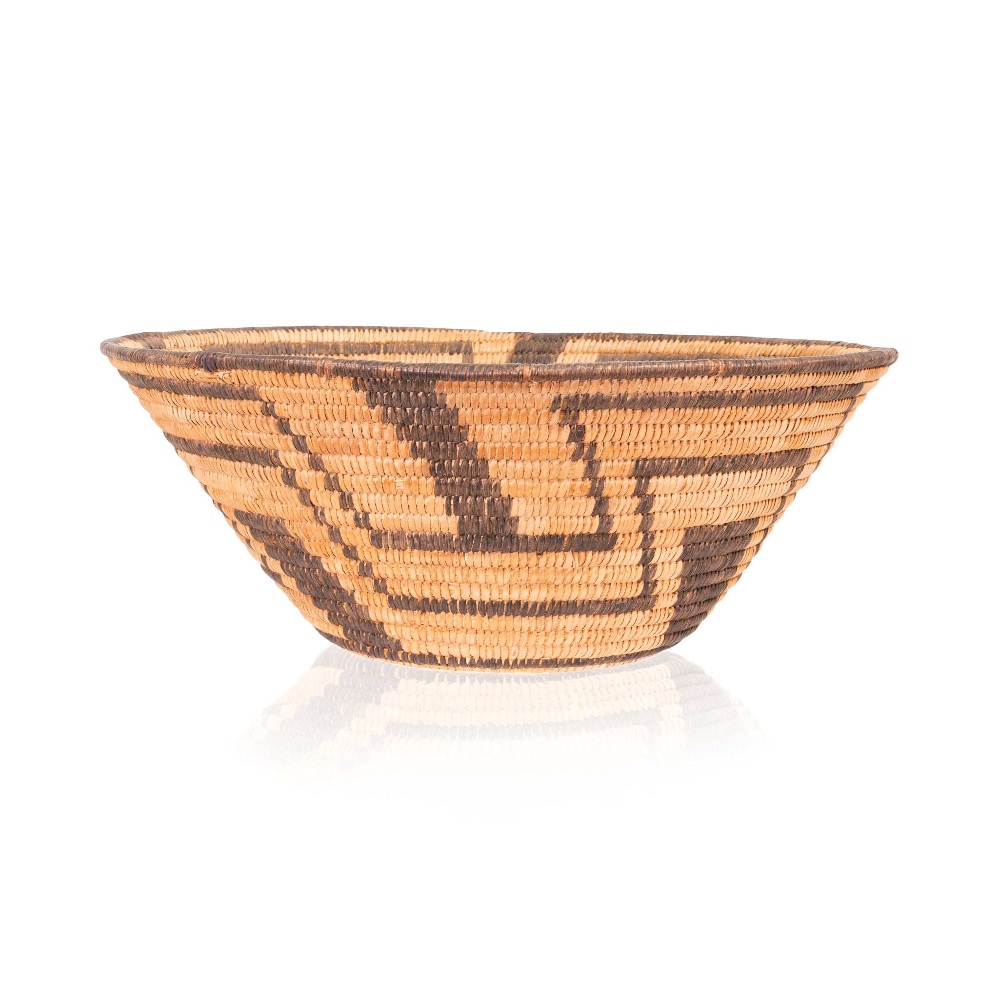 Pima Basket, Native, Basketry, Vertical